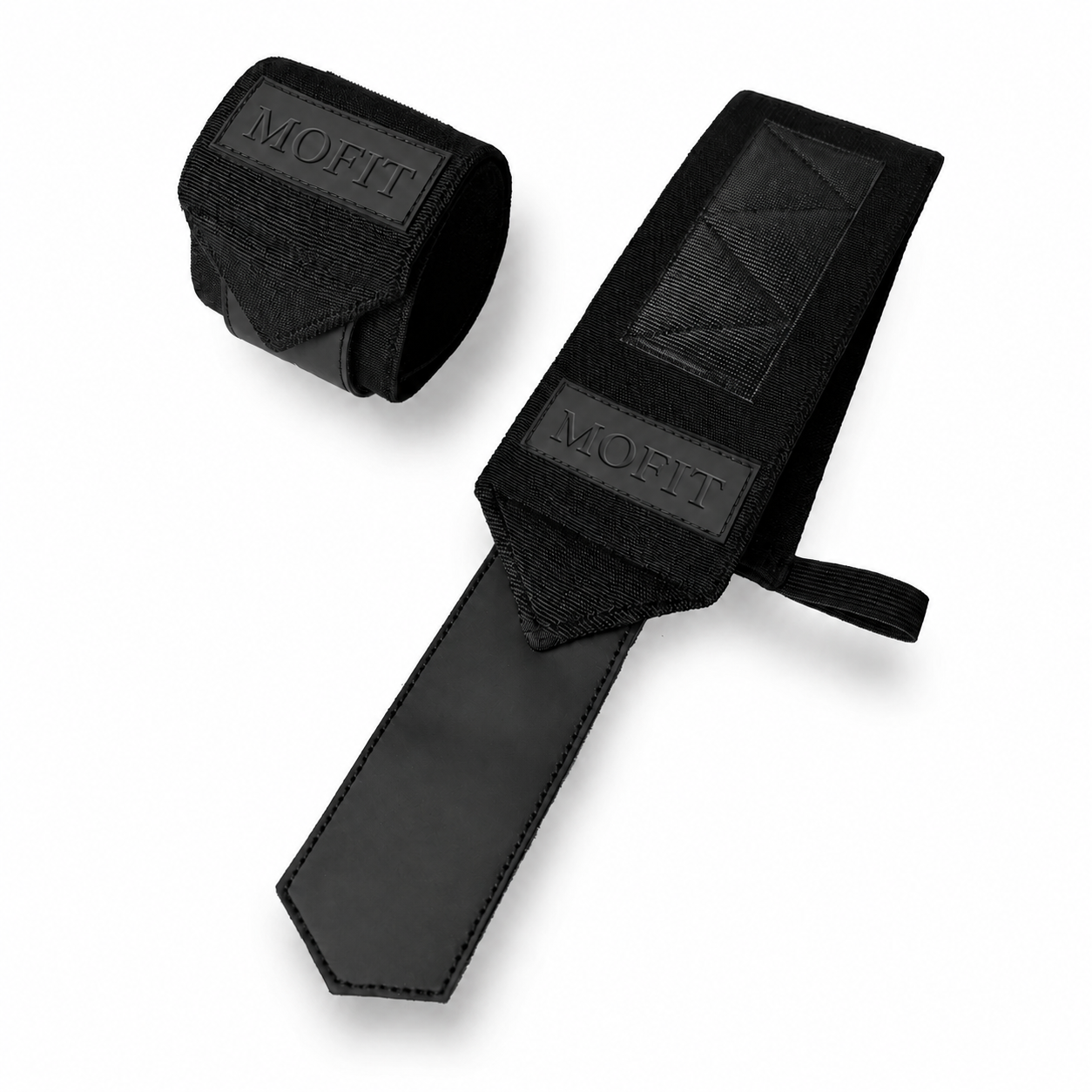 Muñequeras All Black 4mm + Magnesio Portátil